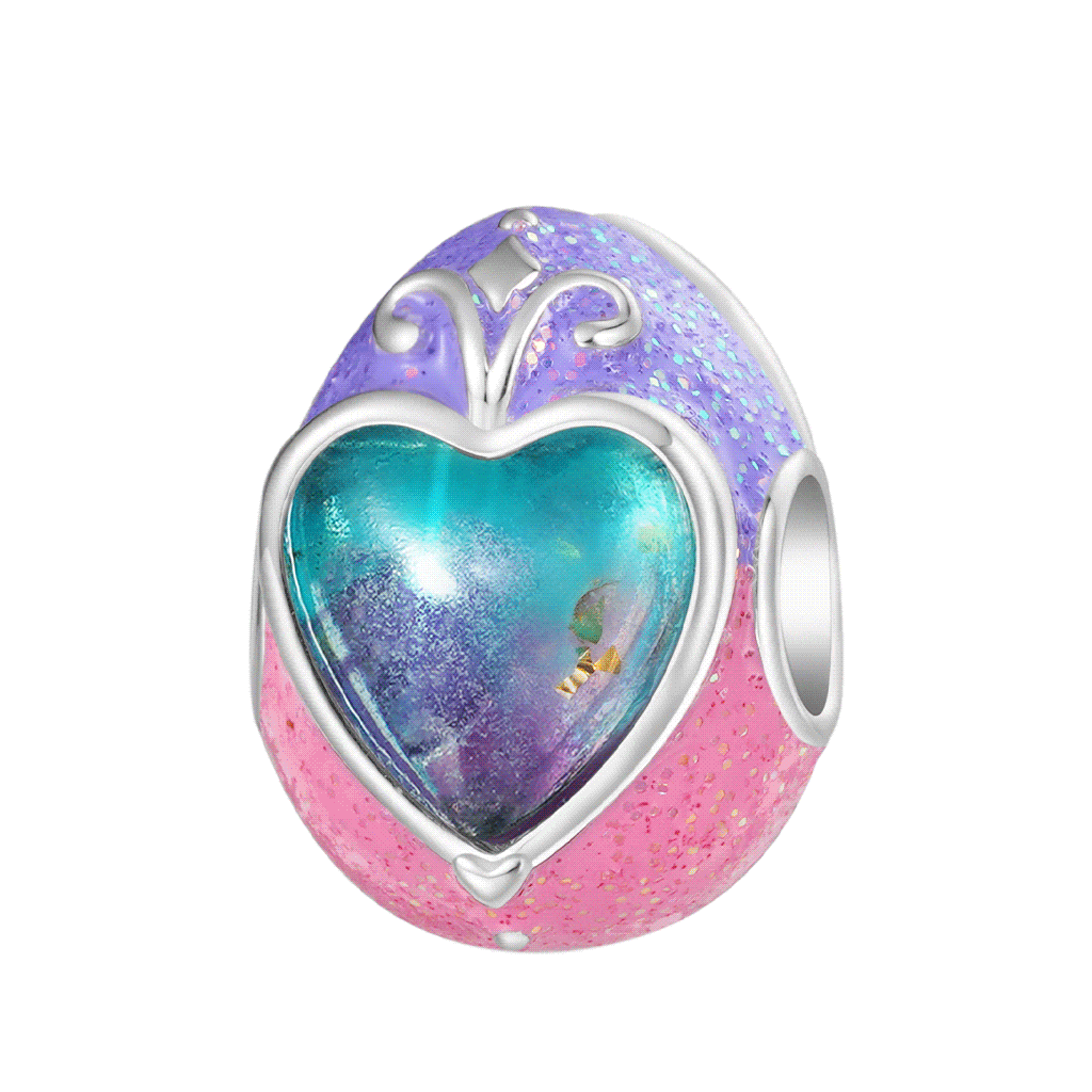 Easter Egg Bunny Charm