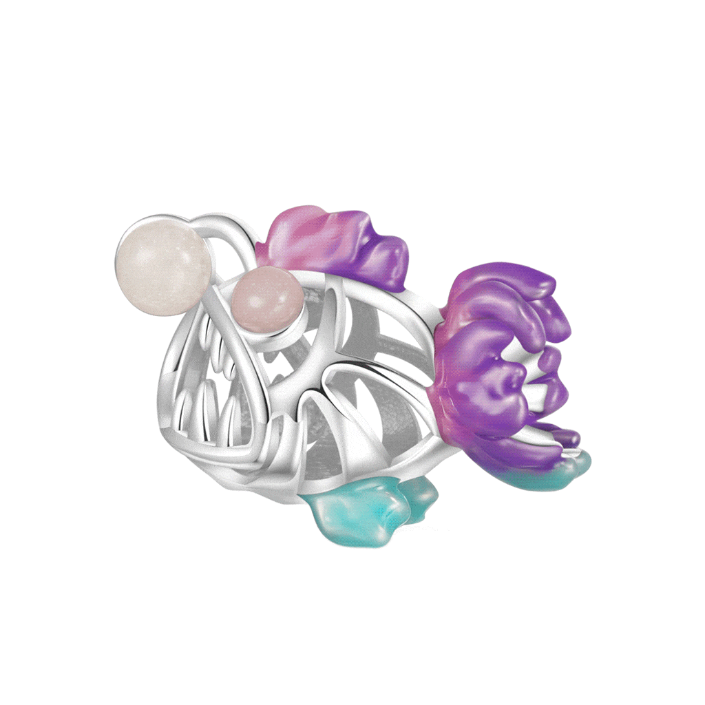 Glow-in-the-dark Anglerfish Charm
