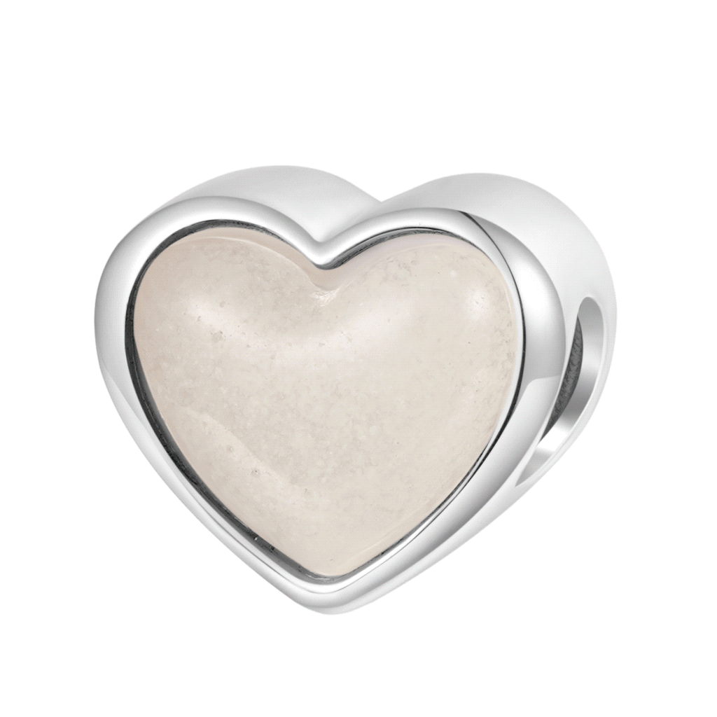 Engravable Letter Heart Charm