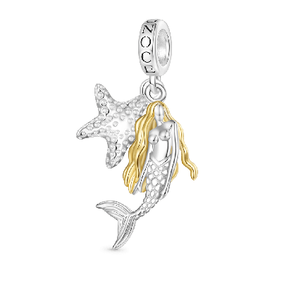 Little Mermaid Starfish Pendant
