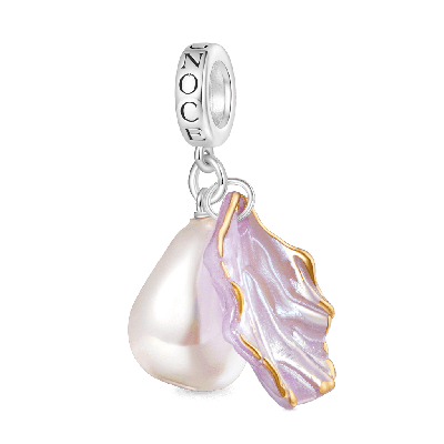Ocean Shell Baroque Pearl Pendant