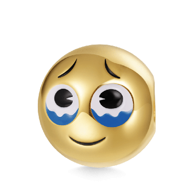 emoji Face with Tears of Joy Charm