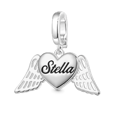 Angel Wings Clasp Clusters Charm