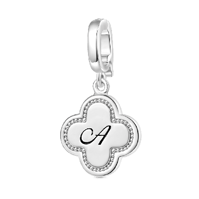 Four-leaf Clover Clasp Charm